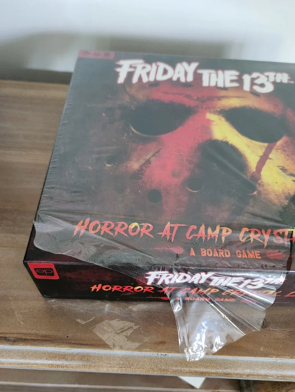 Friday the 13th Horror at Camp Crystal Lake Board Game NEW Sealed OP Games Jason